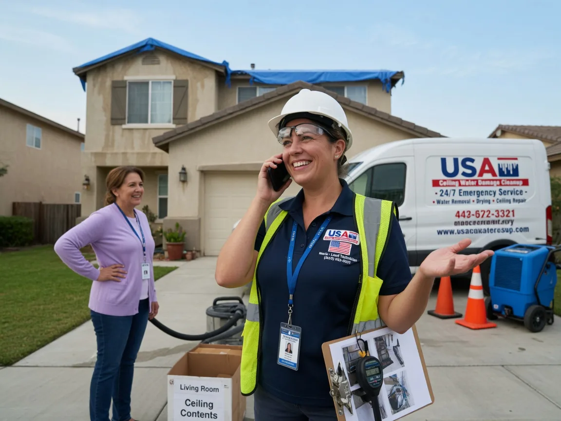 Ceiling Water Damage Restoration Fruithurst, AL FAQs